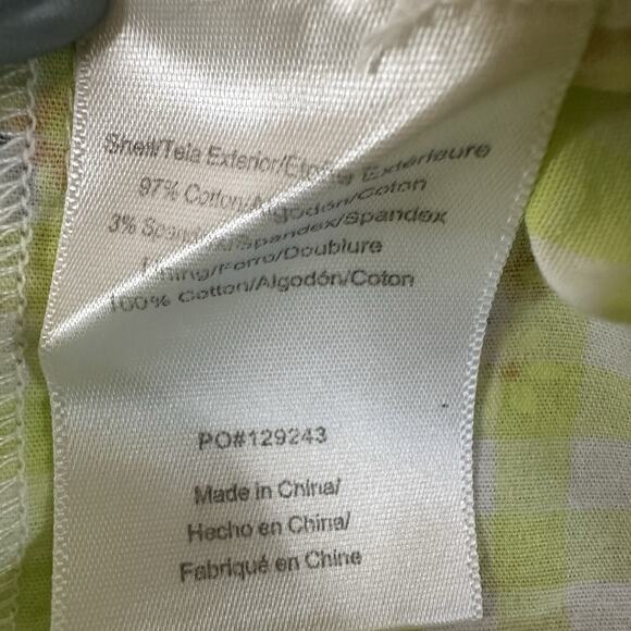 ModCloth Shirt Spring Fun in Gingham Blouse Size XL Twee Cottage Fairy Casual - Picture 7 of 10